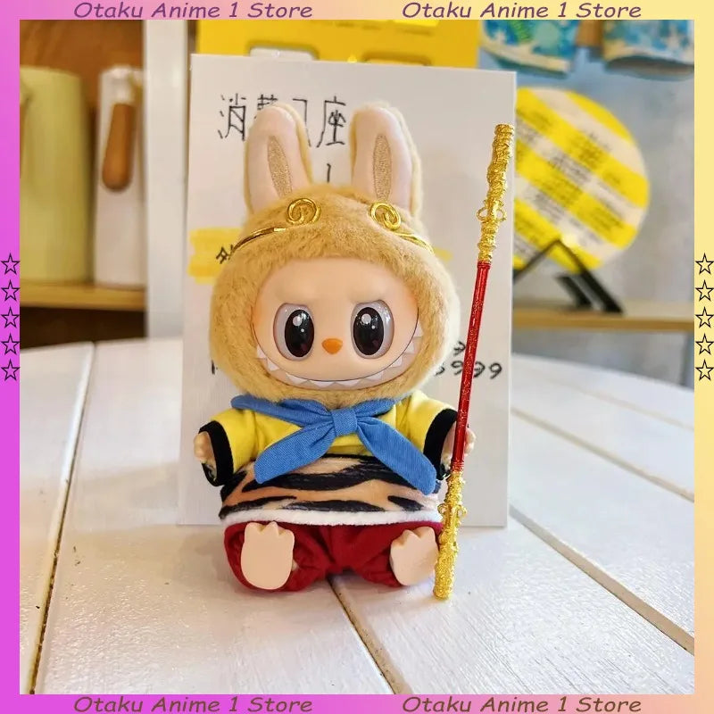 Cartoon Labubu Clothes Cute Minions Wukong DIY Outfit Mini Vinyl Doll Clothing Sets Kawaii Doll Accessories Gifts