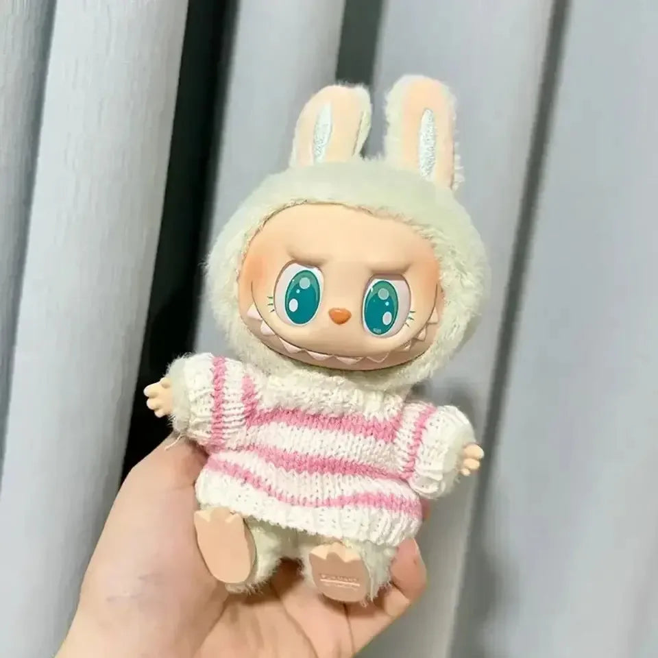 Waterbottle - Labubu Striped Knit Sweater