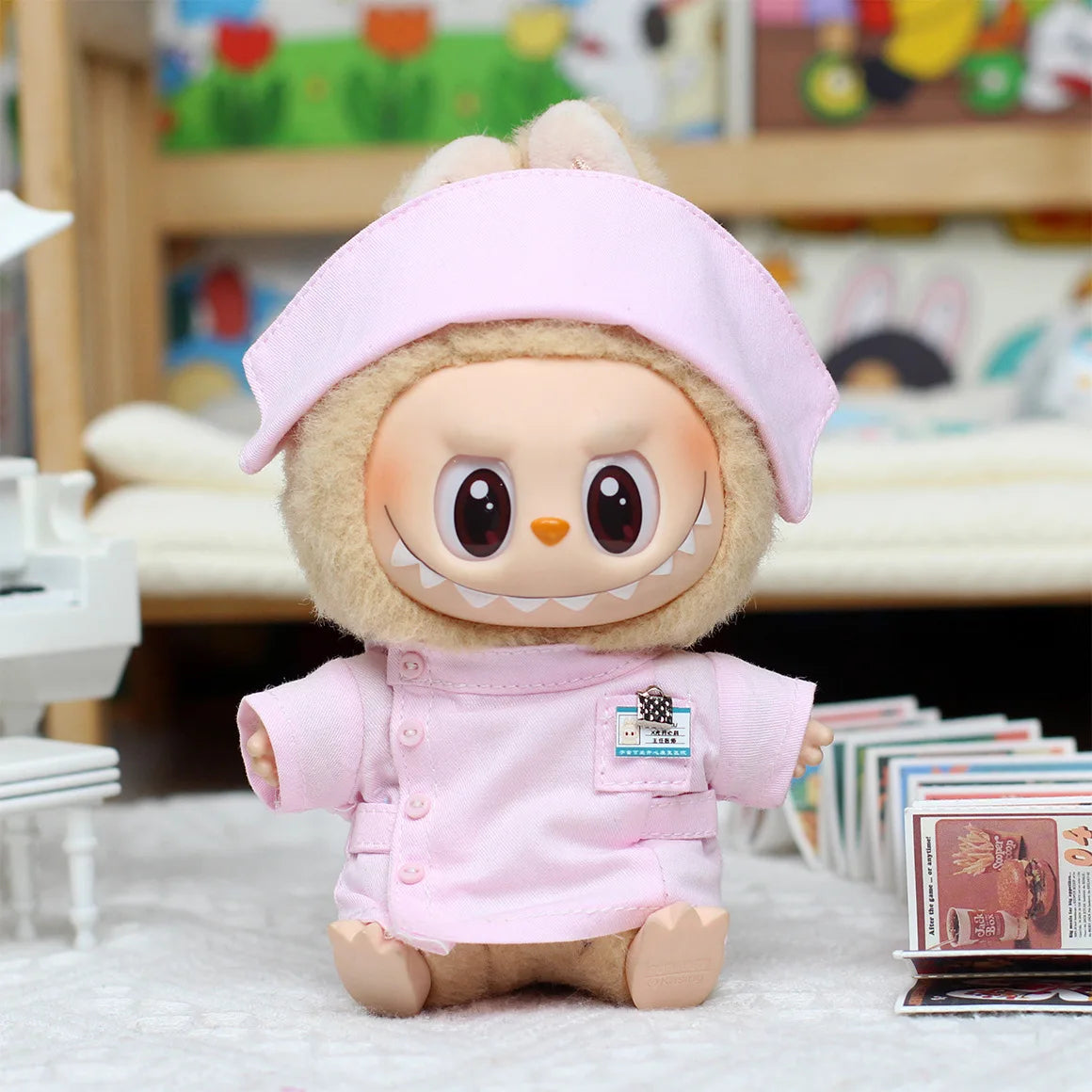 Labubu Doctor - Nurse  + Accessory Decoration Cute Gift Toy