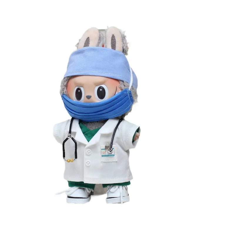 Labubu Doctor - Nurse  + Accessory Decoration Cute Gift Toy