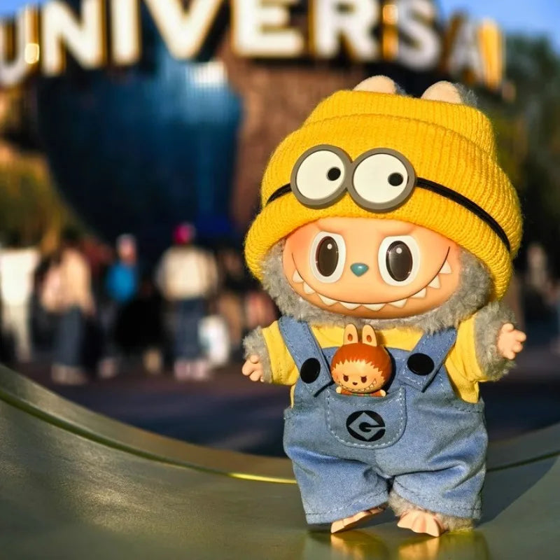 Cartoon Labubu Clothes Cute Minions Wukong DIY Outfit Mini Vinyl Doll Clothing Sets Kawaii Doll Accessories Gifts