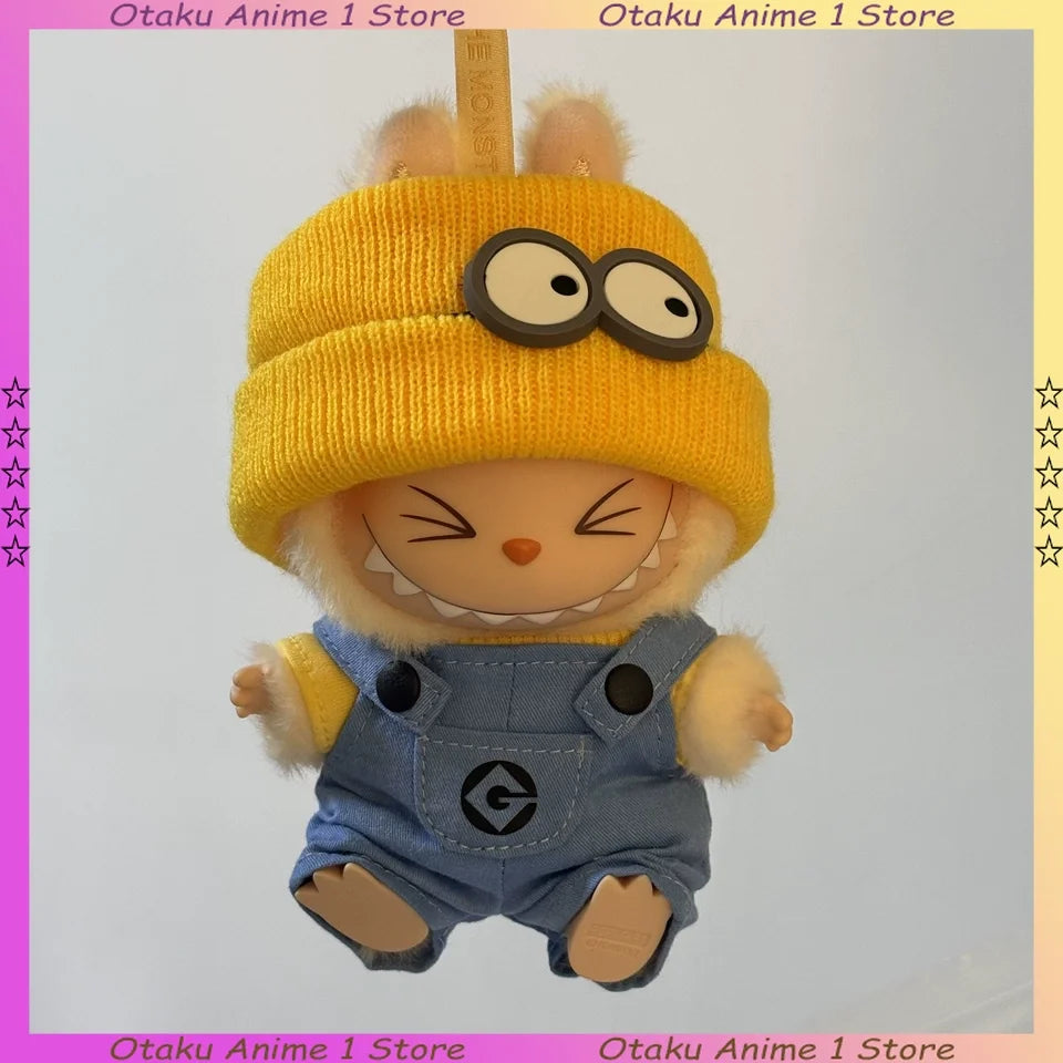 Cartoon Labubu Clothes Cute Minions Wukong DIY Outfit Mini Vinyl Doll Clothing Sets Kawaii Doll Accessories Gifts