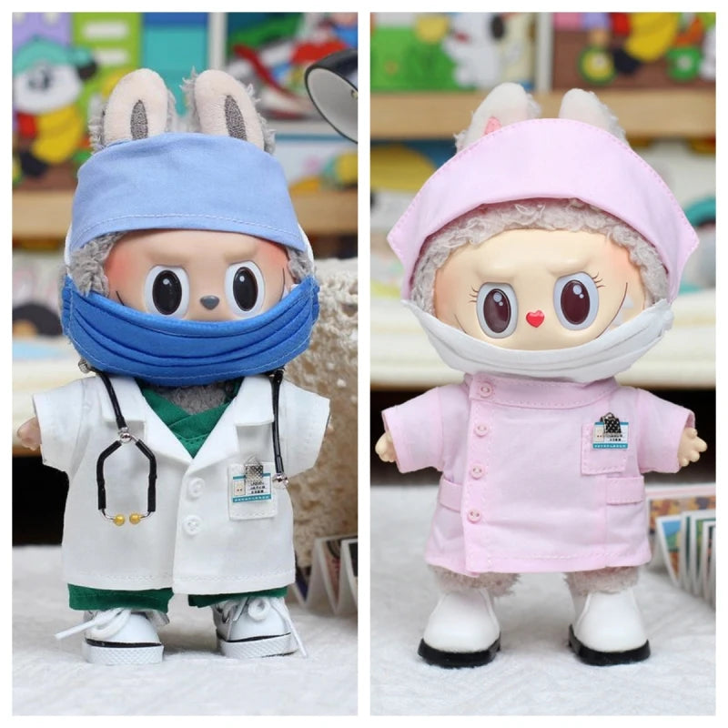Labubu Doctor - Nurse  + Accessory Decoration Cute Gift Toy