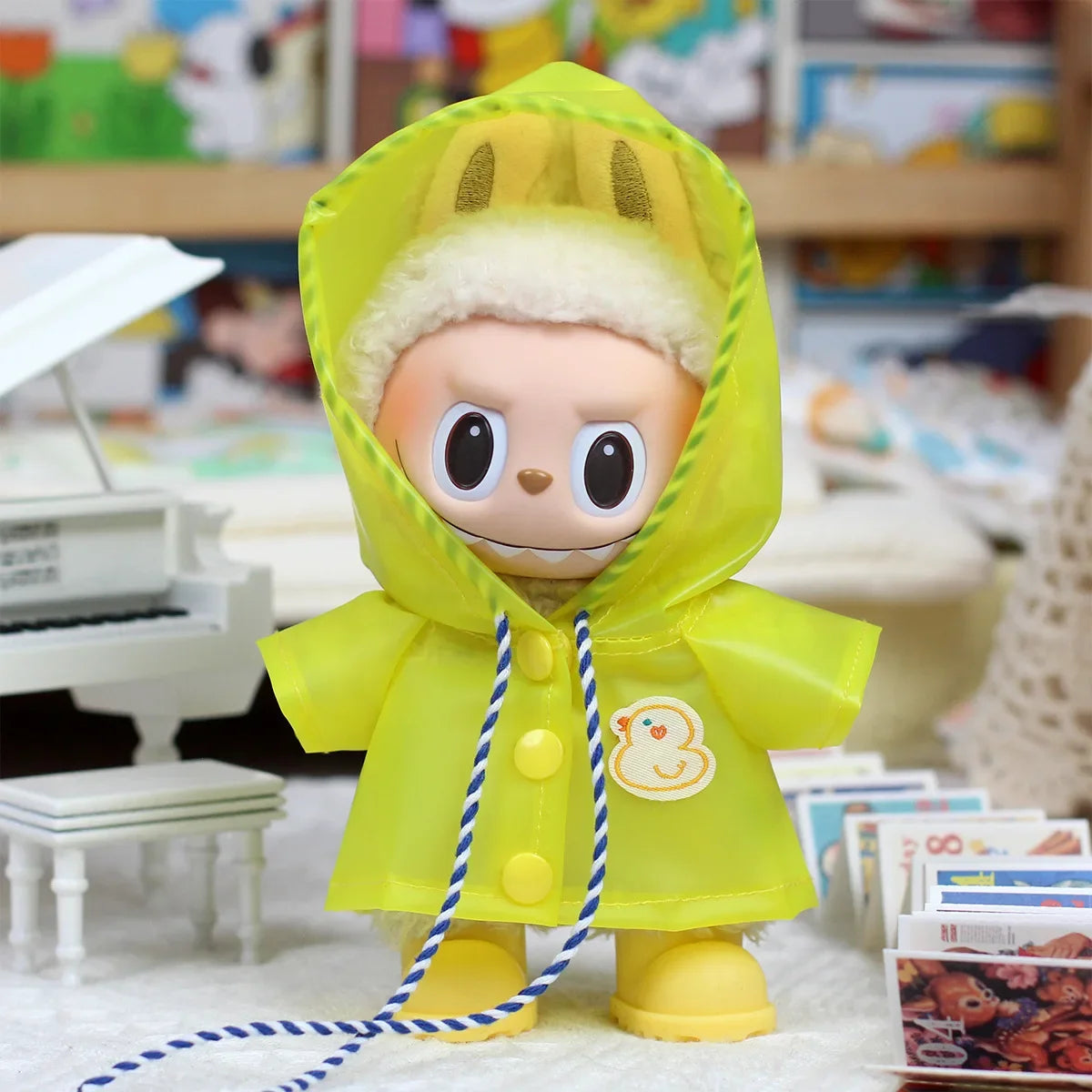 Labubu Raincoat  & Boots