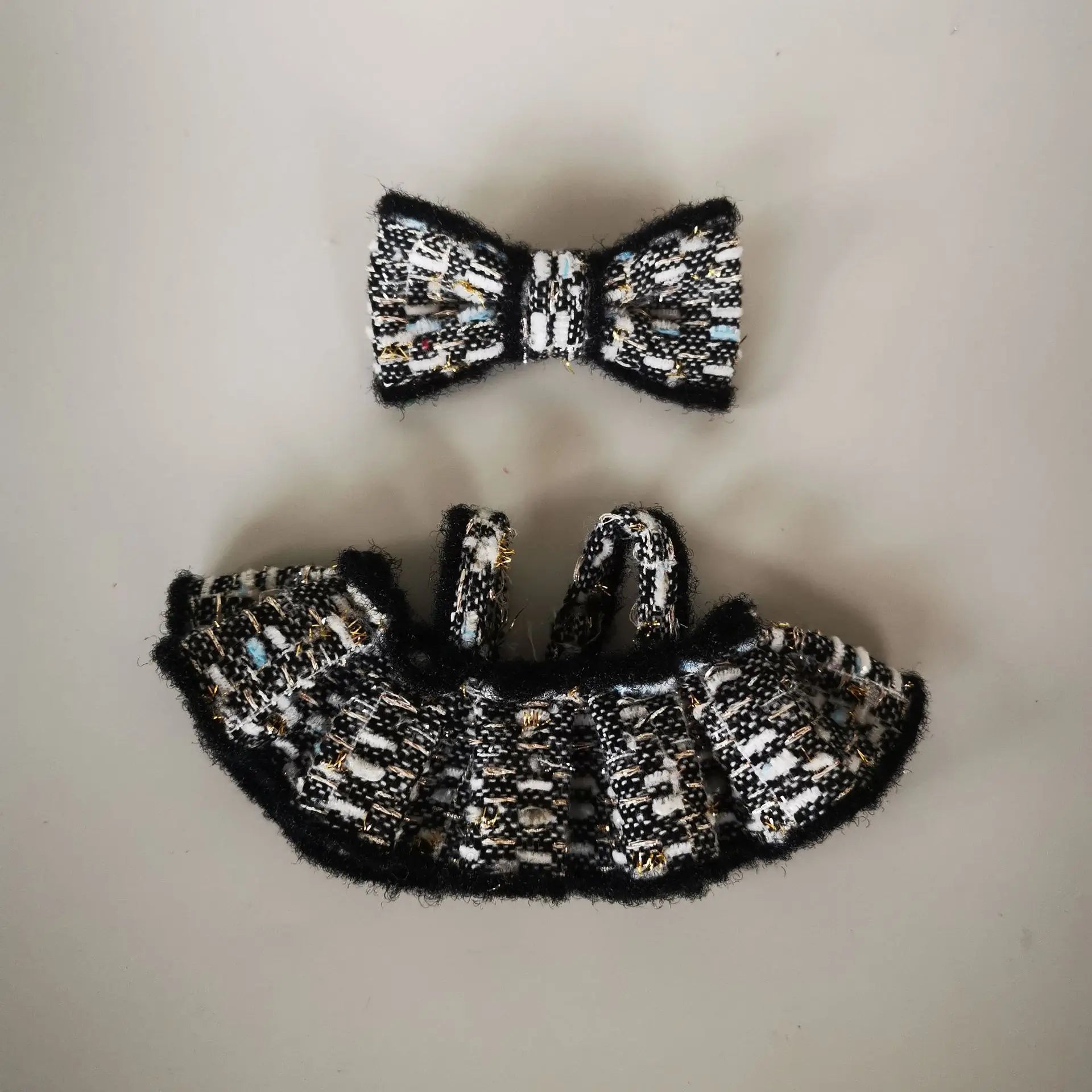 17cm Labubu Handmade Custom Clothing Paired With Elegant Dresses Printed Work Pants Scarves Fashion Shoes