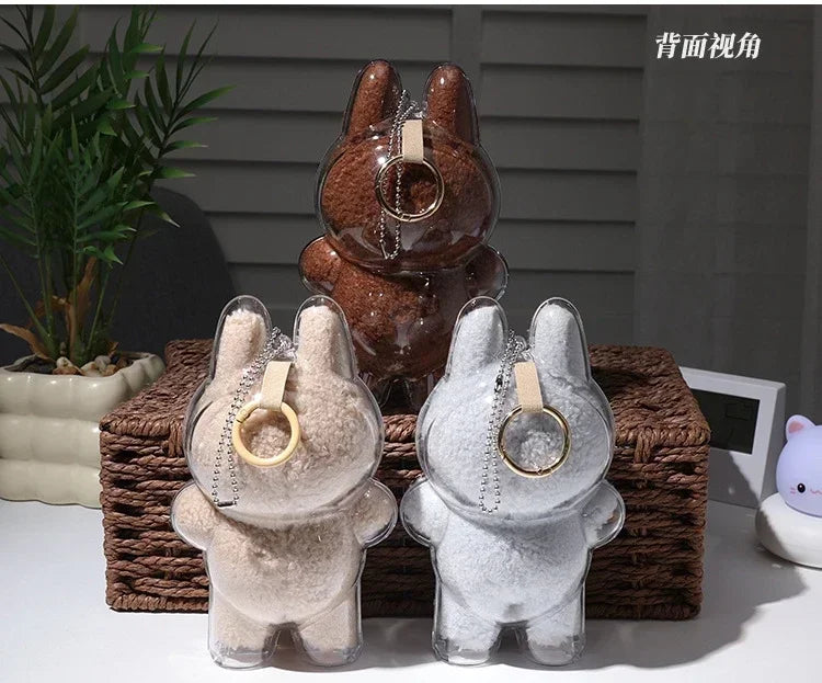 For Transparent Protective Cover Monster Toy Elf Doll Cover Storage Box Cute Elf Plushie Display Cover for Party Dolls