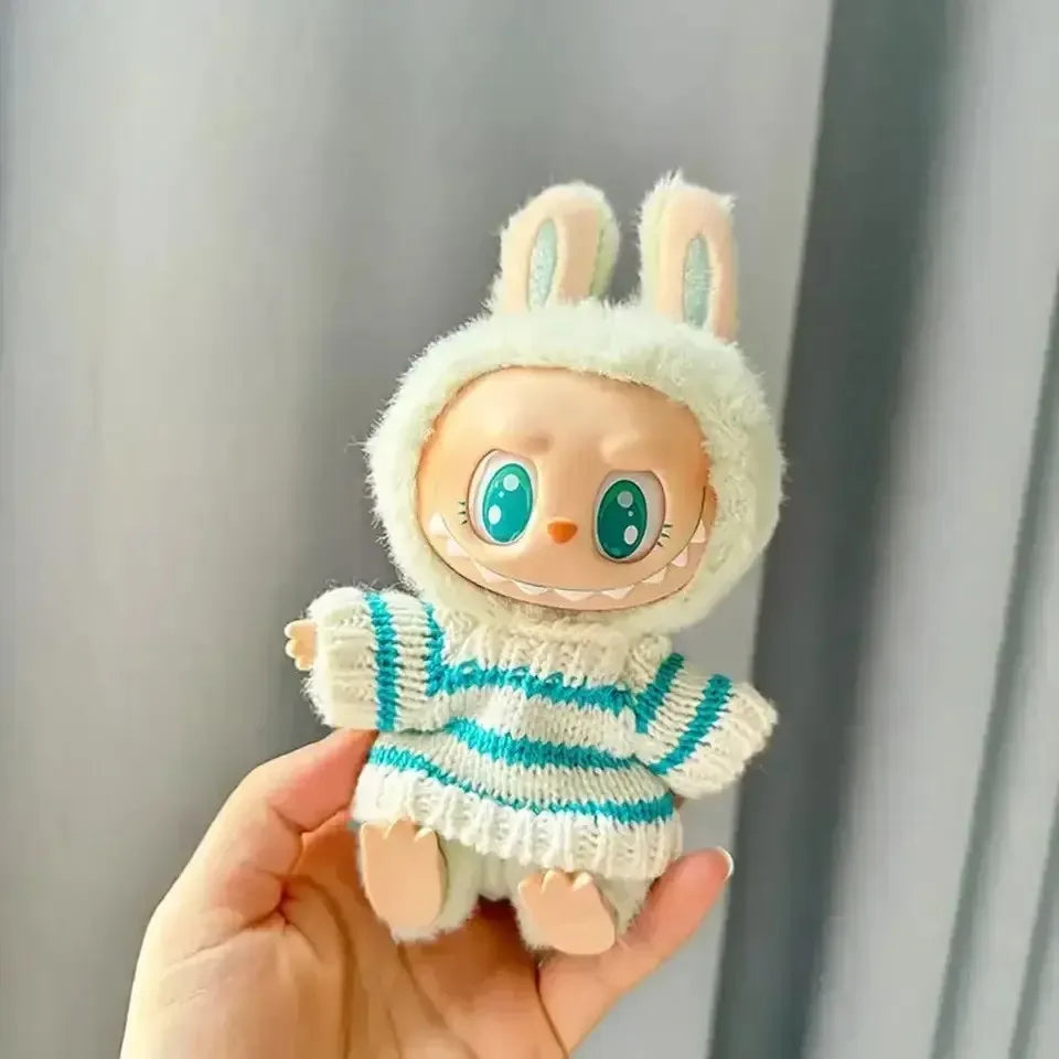 Waterbottle - Labubu Striped Knit Sweater
