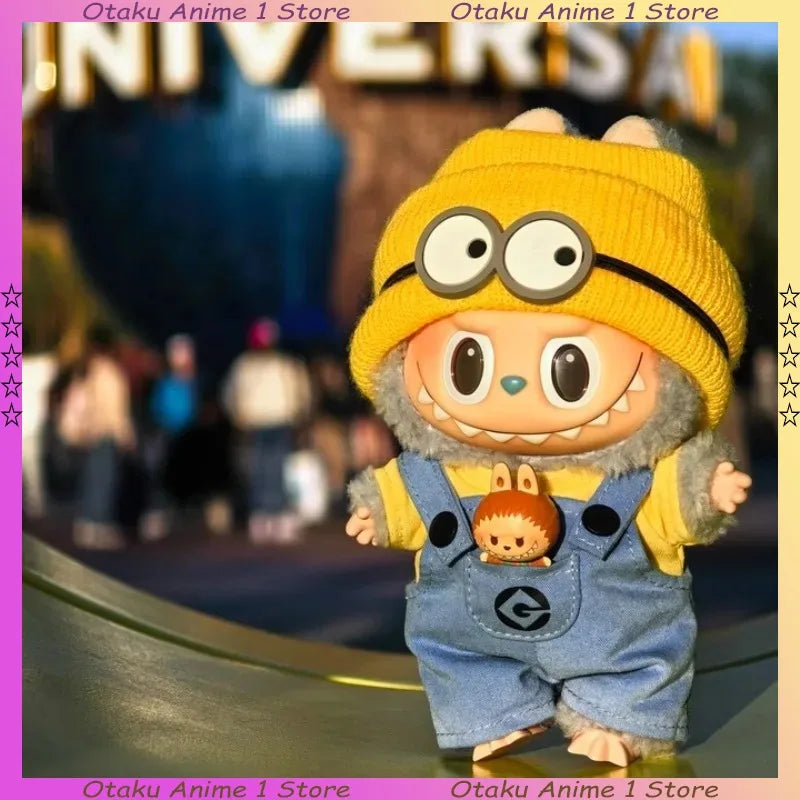 Cartoon Labubu Clothes Cute Minions Wukong DIY Outfit Mini Vinyl Doll Clothing Sets Kawaii Doll Accessories Gifts
