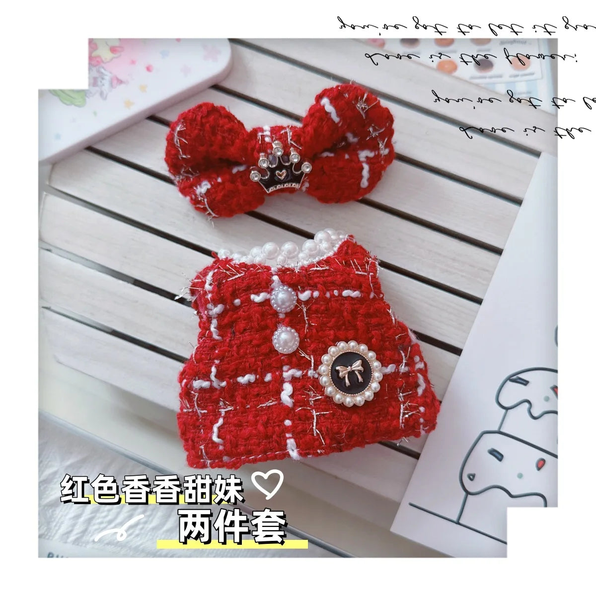 For 17cm Mini Doll Clothes Shoes and Clothes Dress Up 17cm Labubu II Dolls Clothes Doll Accessories Sitting Party Game Gift Toy