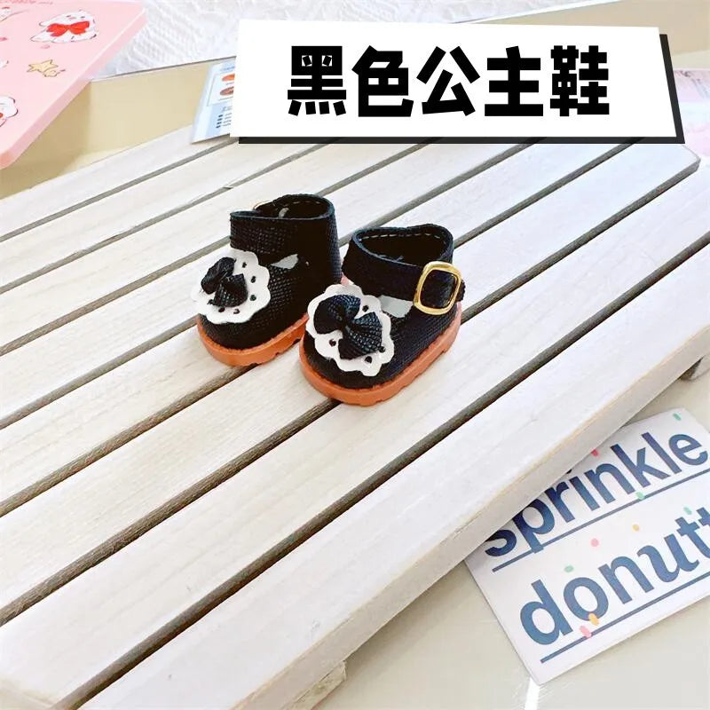 For 17cm Mini Doll Clothes Shoes and Clothes Dress Up 17cm Labubu II Dolls Clothes Doll Accessories Sitting Party Game Gift Toy