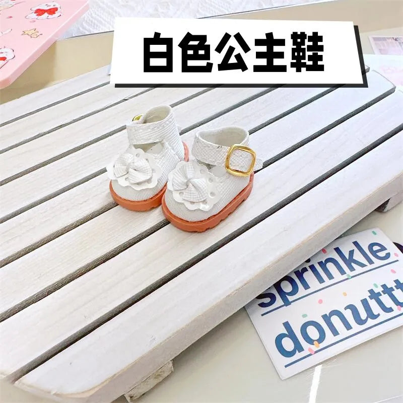 For 17cm Mini Doll Clothes Shoes and Clothes Dress Up 17cm Labubu II Dolls Clothes Doll Accessories Sitting Party Game Gift Toy