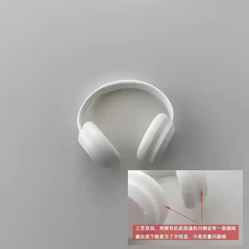 Labubu Accessories:17cm Labubu Fashion Earphone Accessories 10cm Cotton Doll Earphones Macaron Color Doll Earphones