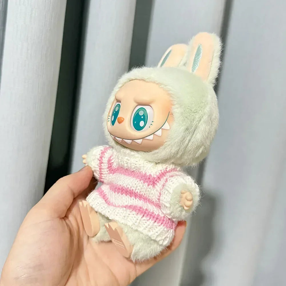 Waterbottle - Labubu Striped Knit Sweater