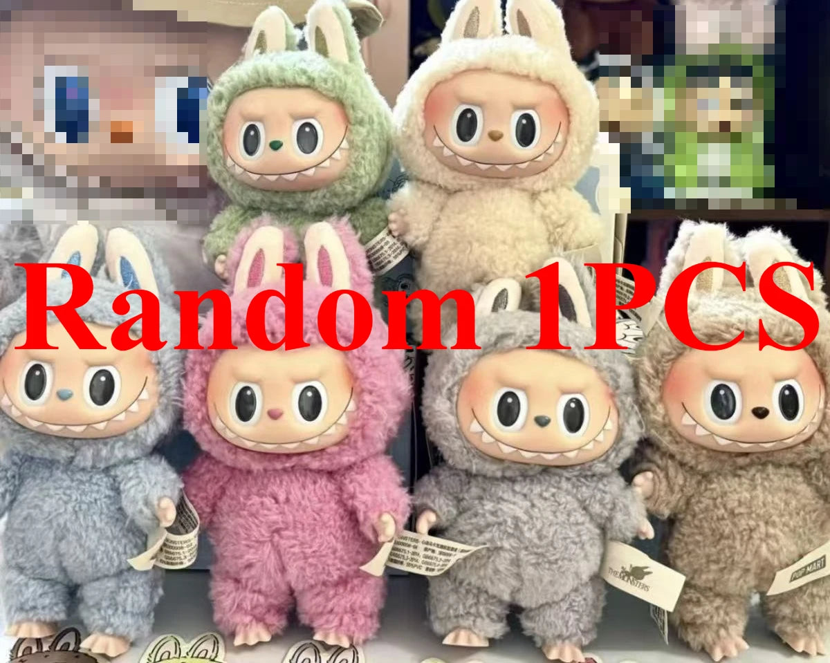 For Transparent Protective Cover Monster Toy Elf Doll Cover Storage Box Cute Elf Plushie Display Cover for Party Dolls