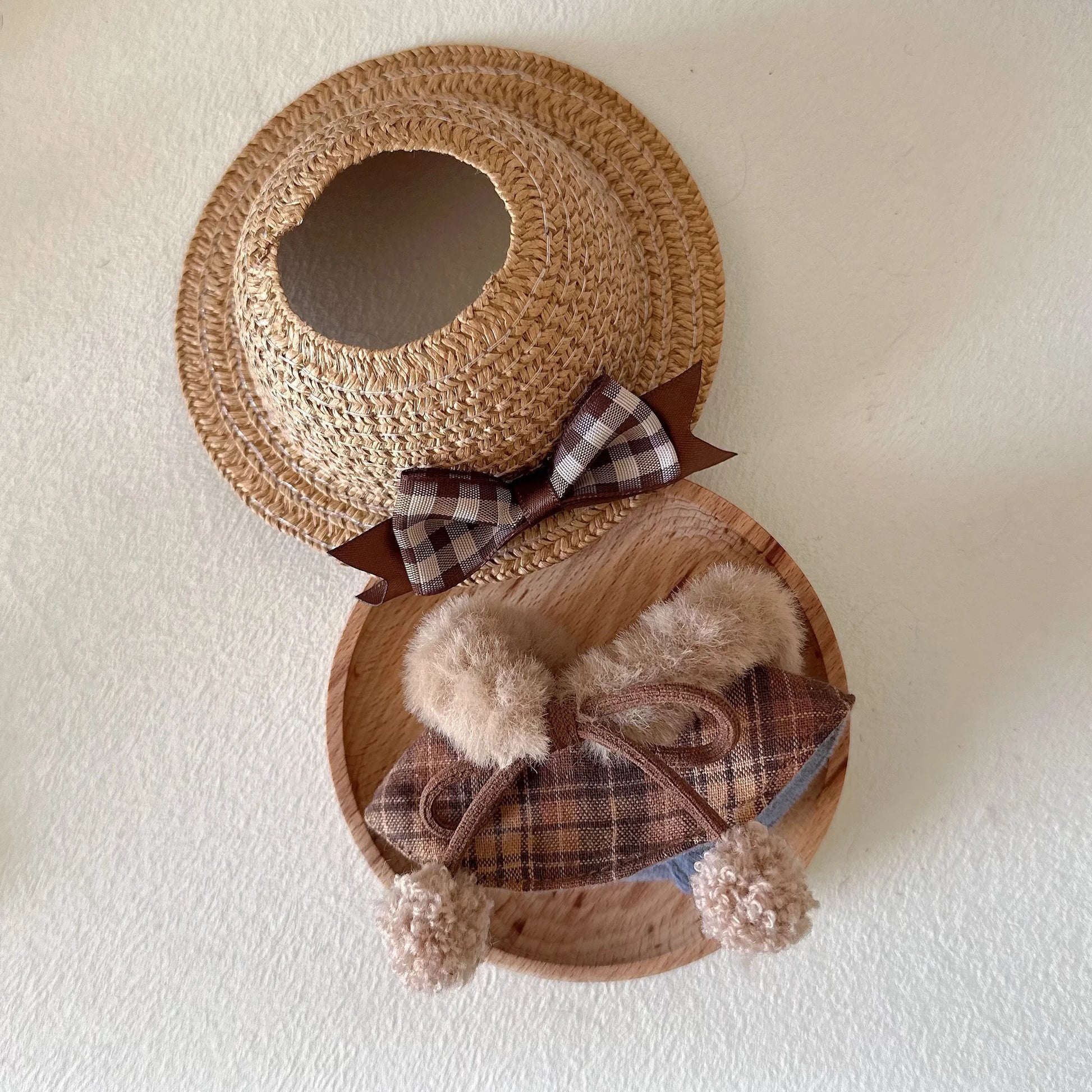 17cm labubu clothes outfit Plush doll clothes Macaron Cute Clothing DIY Kid Gift  Dog Clothes Hair accessories v1 v2 clothes