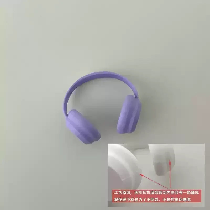 Labubu Accessories:17cm Labubu Fashion Earphone Accessories 10cm Cotton Doll Earphones Macaron Color Doll Earphones